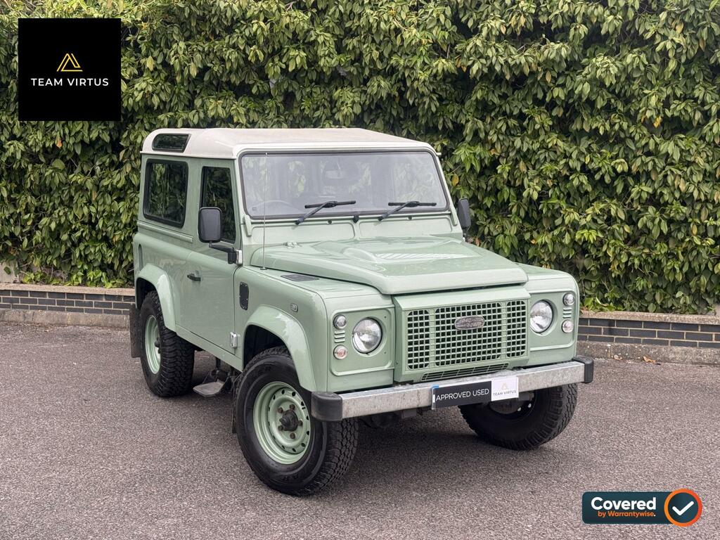 Land Rover Defender 90 2.4 Tdci Xs Station Wagon Double Cab Ma Green