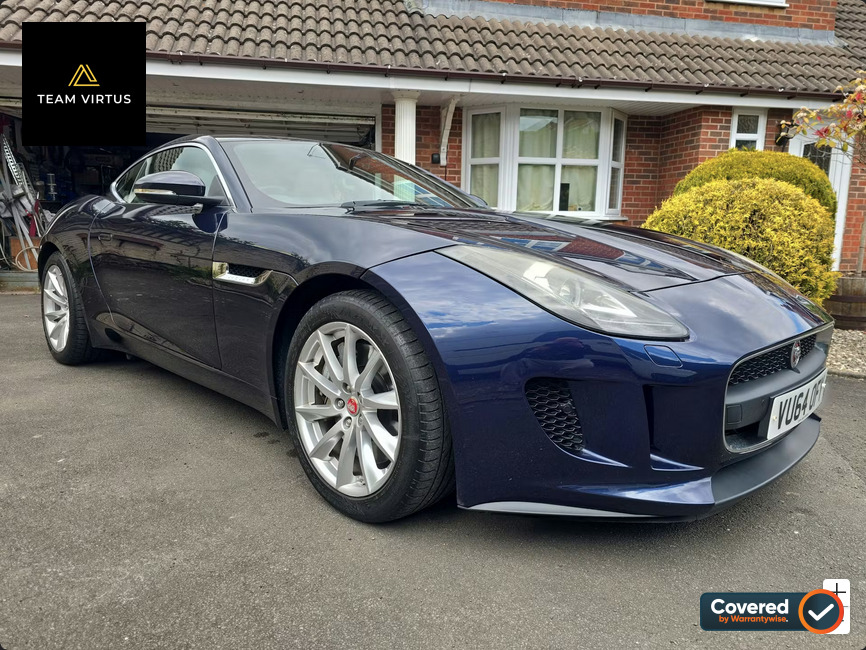 Jaguar F-Type 3.0 V6 Coupe Euro 5 S S 340 Ps Blue