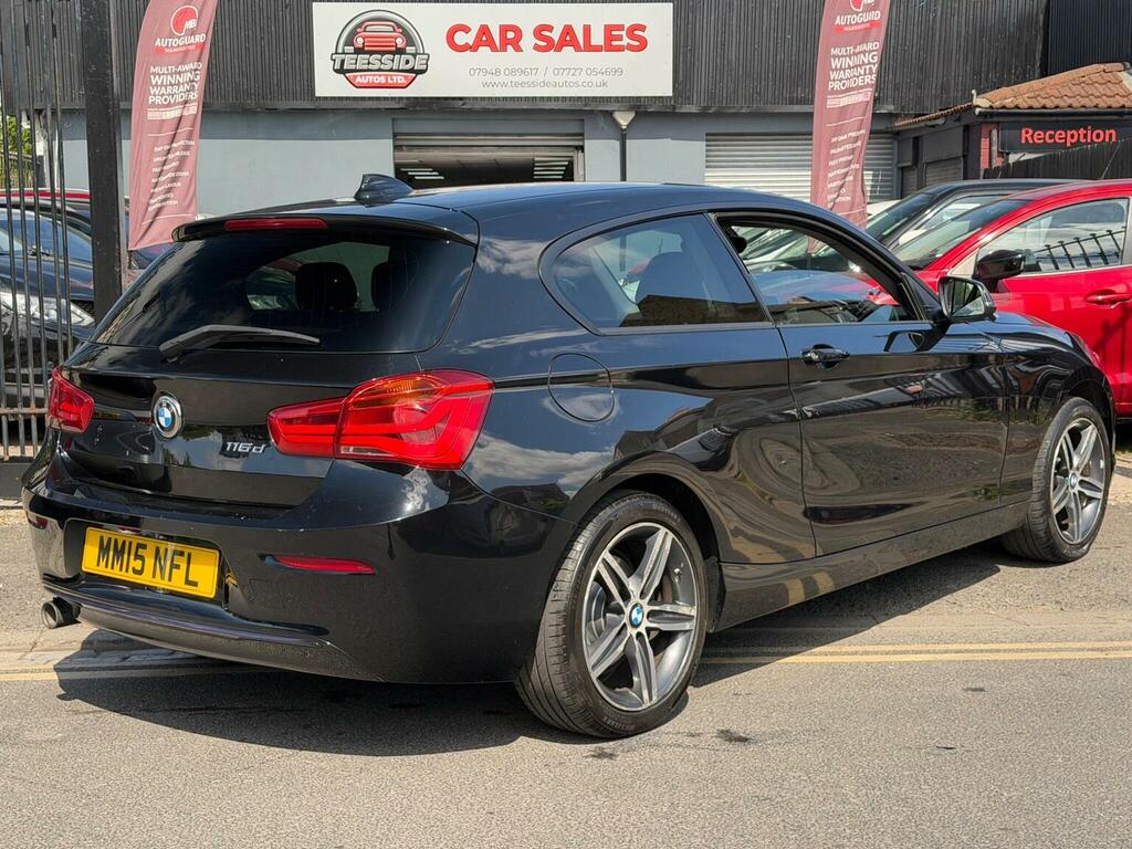 BMW 1 Series 1.5 116D Sport Euro 6 Ss 201515 MM15NFL Black #6