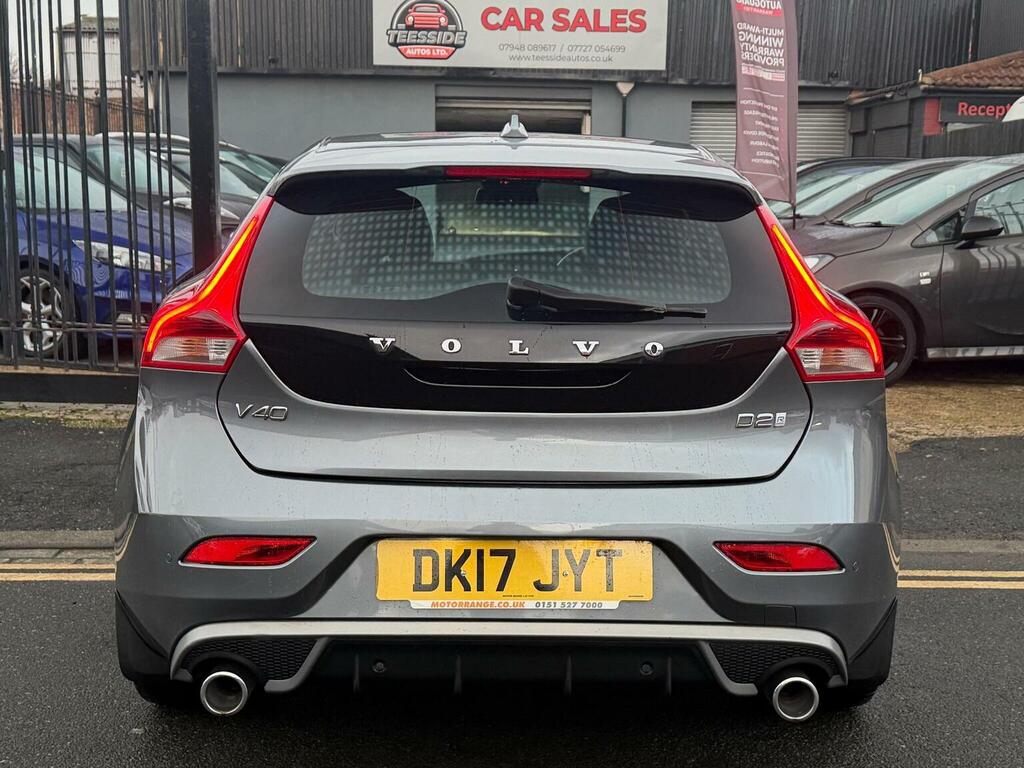Volvo V40 2.0 D2 R-design Nav Plus Euro 6 Ss DK17JYT Grey #6