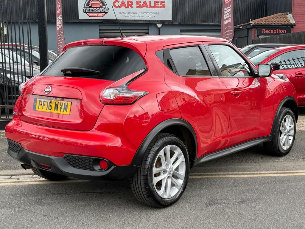 Nissan Juke 1.2 Dig-t N-connecta Euro 6 Ss 201616 PF16WVM Red #6