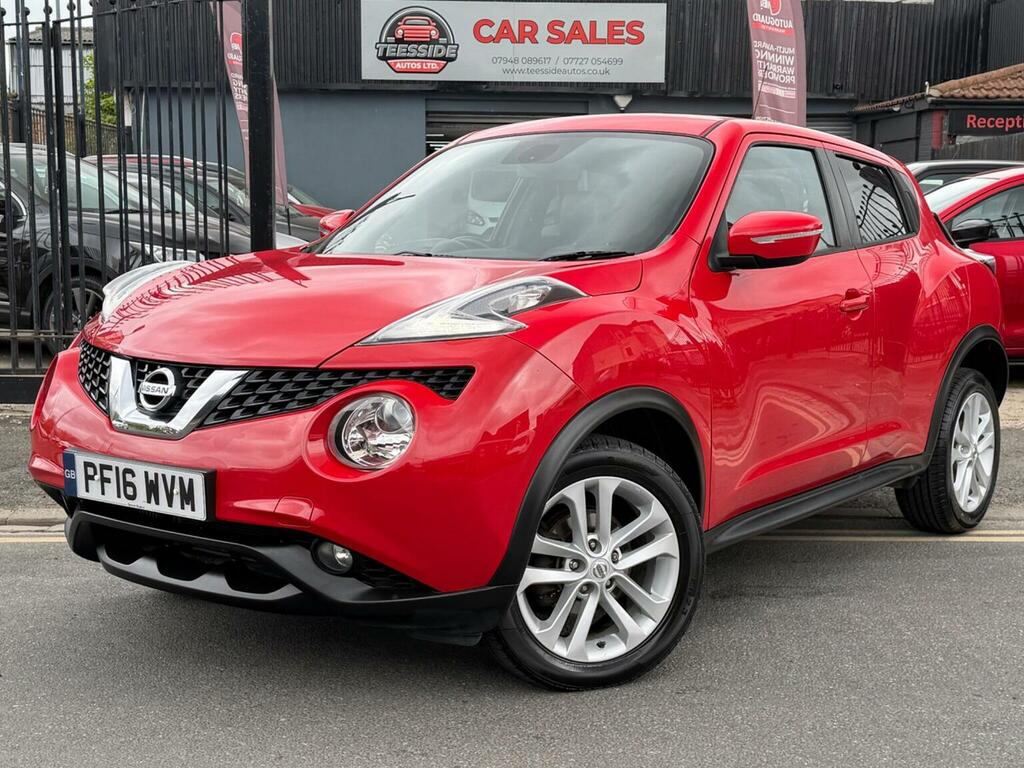 Nissan Juke 1.2 Dig-t N-connecta Euro 6 Ss 201616 PF16WVM Red #5