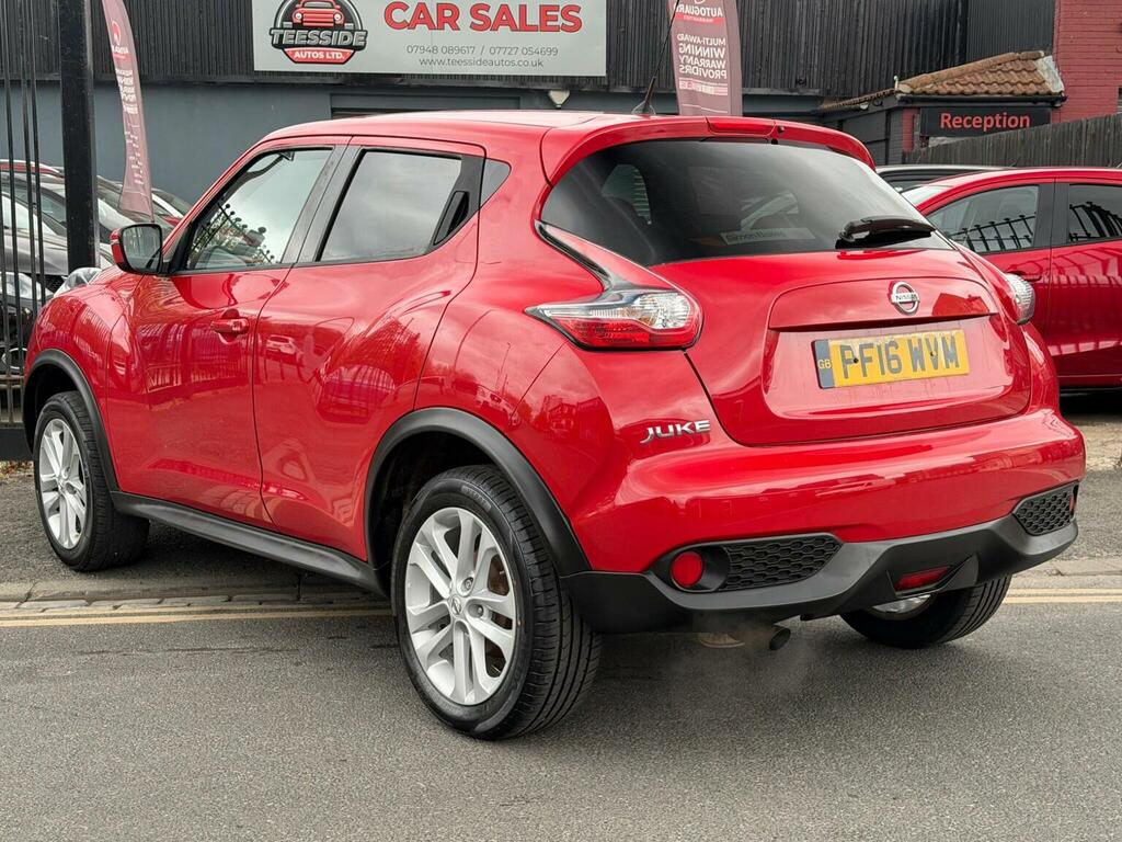 Nissan Juke 1.2 Dig-t N-connecta Euro 6 Ss 201616 PF16WVM Red #2