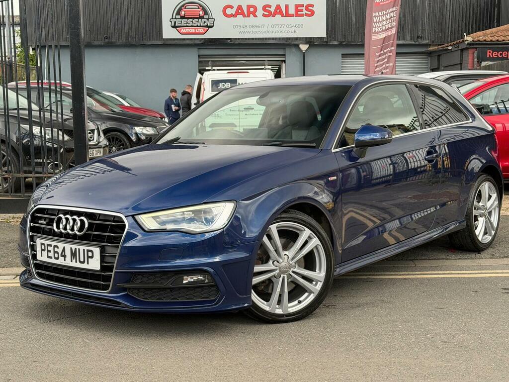 Audi A3 2.0 Tdi S Line S Tronic Quattro Euro 6 Ss PE64MUP Blue #5