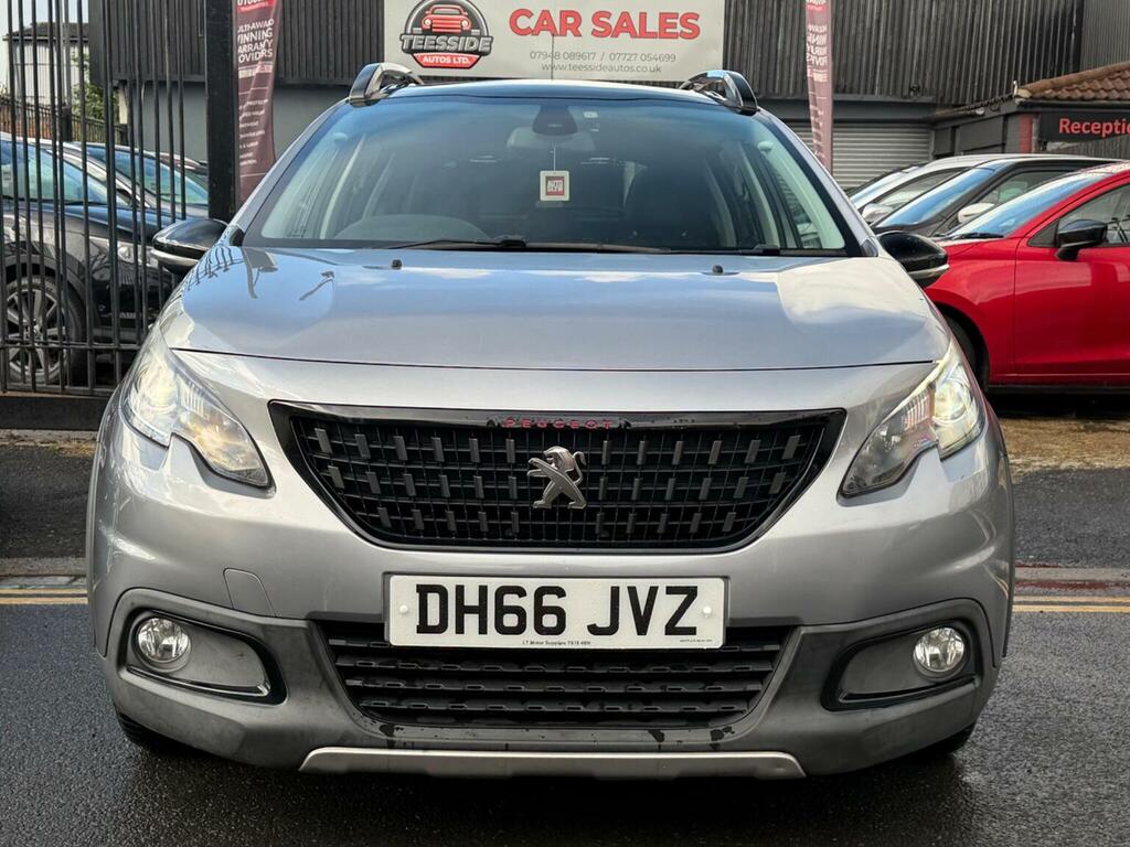 Peugeot 2008 1.6 Bluehdi Gt Line Euro 6 Ss 201766 DH66JVZ Grey #2