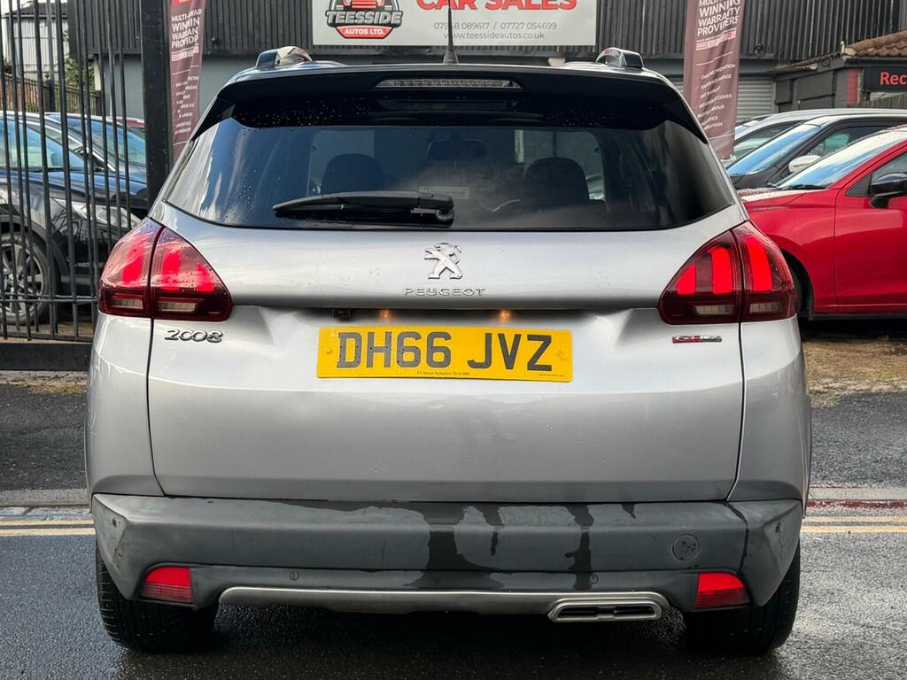 Peugeot 2008 1.6 Bluehdi Gt Line Euro 6 Ss 201766 DH66JVZ Grey #6