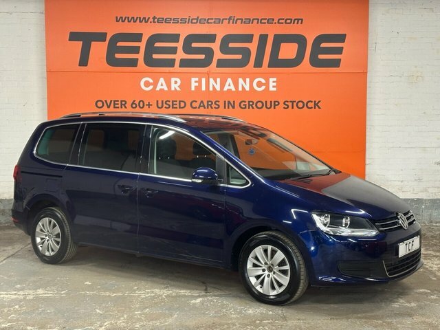 Volkswagen Sharan Tdi Se Nav Mpv Blue