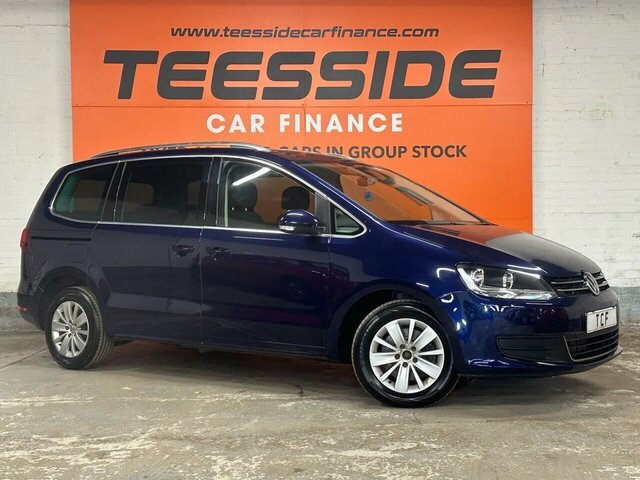 Volkswagen Sharan Tdi Se Nav Mpv Blue #2