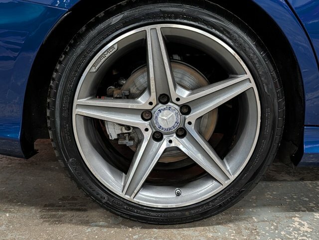 Mercedes-Benz C Class C220d Amg Line Premium YY16WLW Blue #5