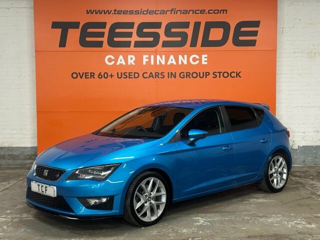 Seat Leon Tdi Cr Fr Hatchback FM14KNP Blue #6