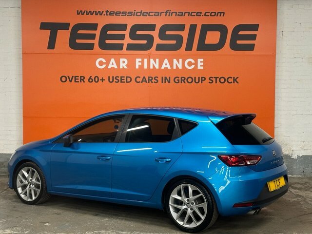 Seat Leon Tdi Cr Fr Hatchback FM14KNP Blue #4