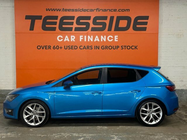 Seat Leon Tdi Cr Fr Hatchback FM14KNP Blue #5