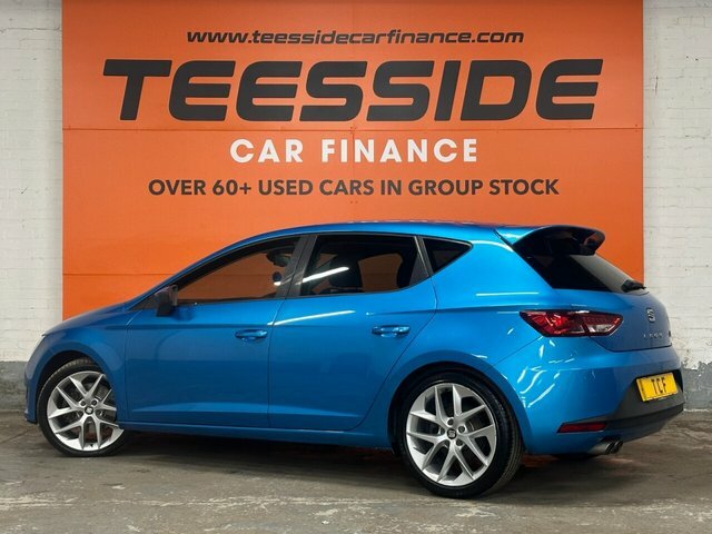 Seat Leon Tdi Cr Fr Hatchback FM14KNP Blue #3