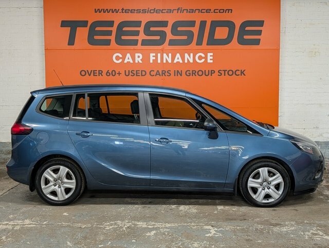 Vauxhall Zafira Tourer 16V Exclusiv Mpv Blue #4
