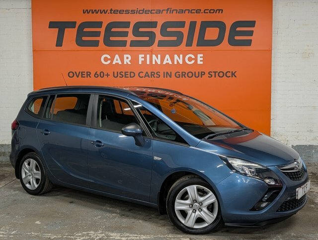 Vauxhall Zafira Tourer 16V Exclusiv Mpv Blue #2