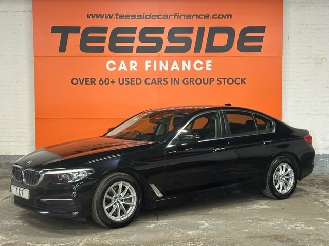 BMW 5 Series 520D Se Saloon YY18GCU Black #6