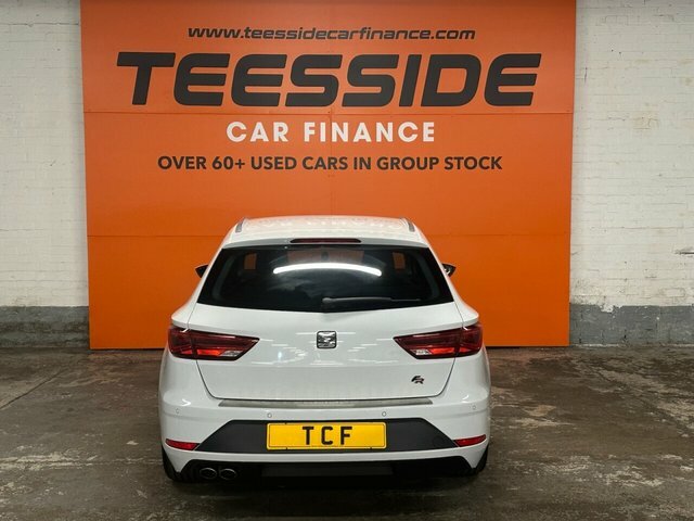 Seat Leon Tdi Fr Technology St DE17SNV White #6