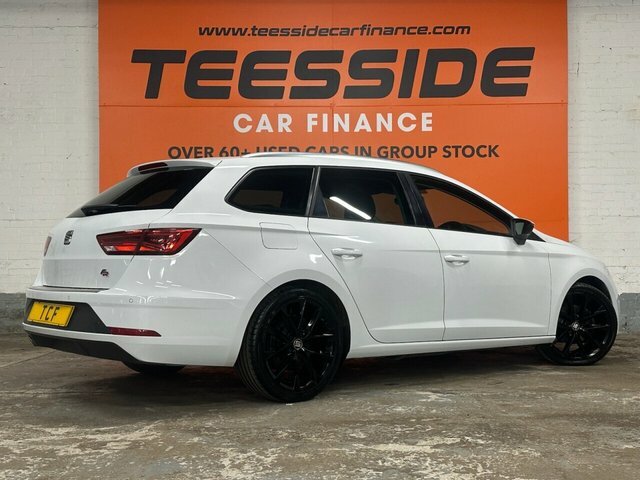 Seat Leon Tdi Fr Technology St DE17SNV White #5