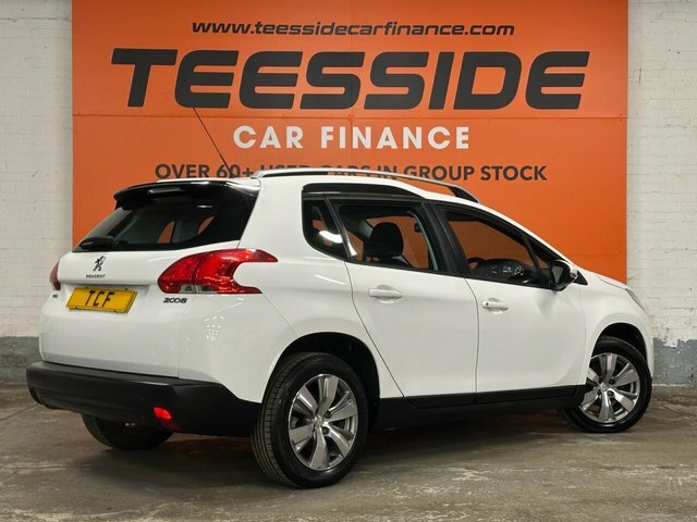 Peugeot 2008 Bluehdi Active Suv SK16HNZ White #3