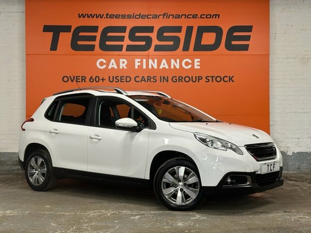 Peugeot 2008 Bluehdi Active Suv SK16HNZ White #2