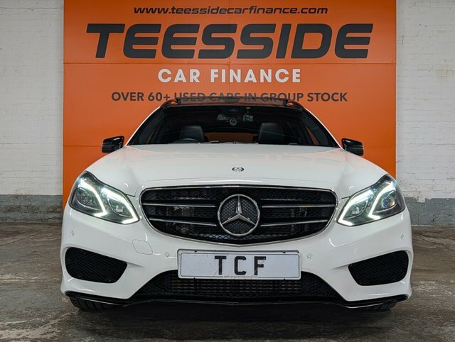 Mercedes-Benz E Class E220 Bluetec Amg Night HF16OJB White #6
