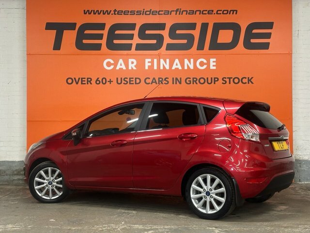 Ford Fiesta Ecoboost Titanium Hatchback NK16ZVY Red #4