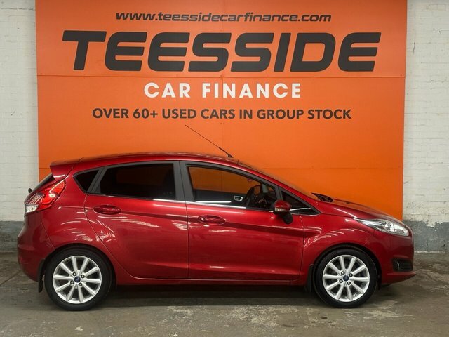 Ford Fiesta Ecoboost Titanium Hatchback NK16ZVY Red #2