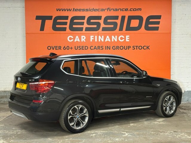 BMW X3 20D Xline Suv MJ65YUB Black #3