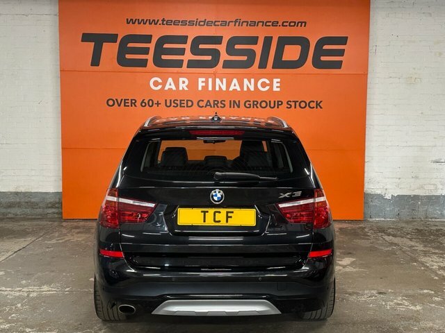 BMW X3 20D Xline Suv MJ65YUB Black #6