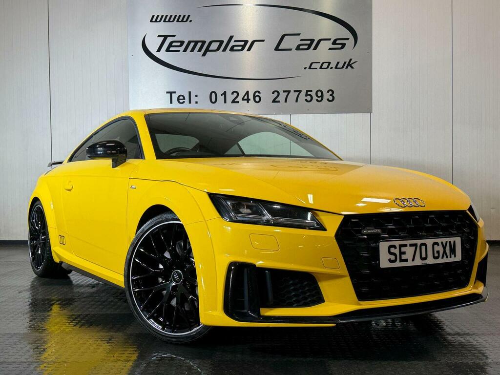 Audi TT Coupe 2.0 Tfsi 45 Black Edition S Tronic Quattro E Yellow