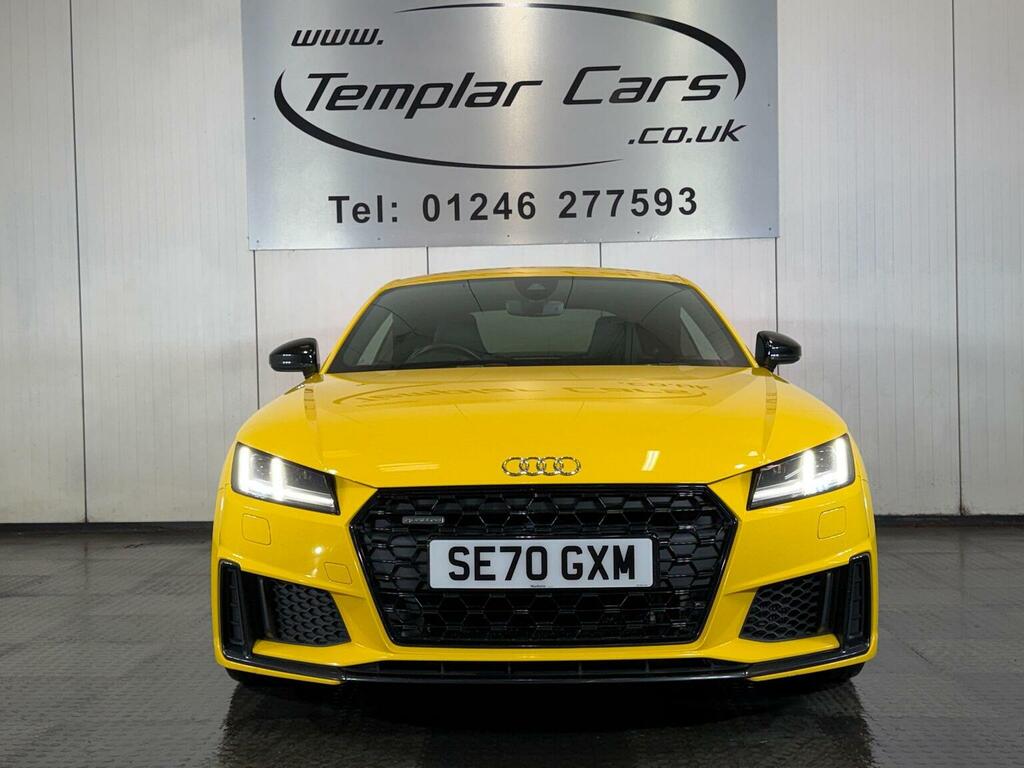 Audi TT Coupe 2.0 Tfsi 45 Black Edition S Tronic Quattro E SE70GXM Yellow #5