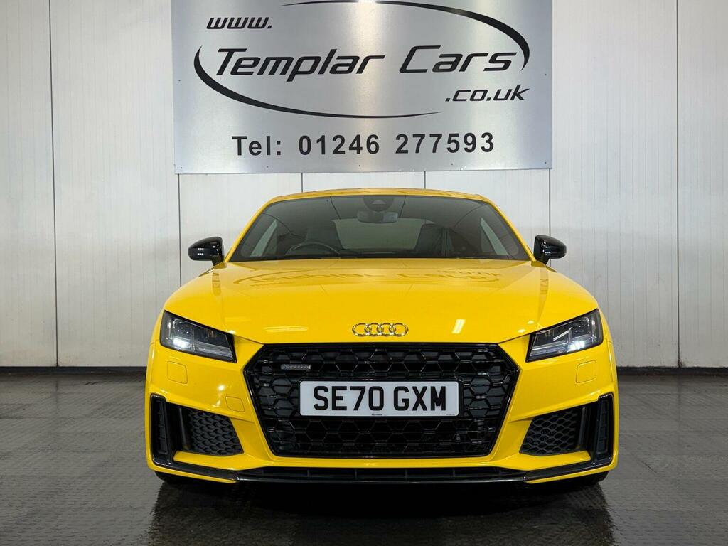 Audi TT Coupe 2.0 Tfsi 45 Black Edition S Tronic Quattro E SE70GXM Yellow #4