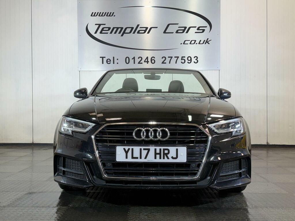 Audi A3 Cabriolet Convertible 1.4 Tfsi Cod S Line Euro 6 Ss Black #4