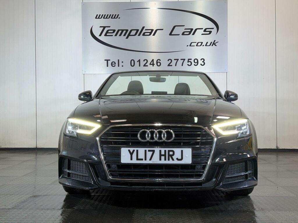 Audi A3 Cabriolet Convertible 1.4 Tfsi Cod S Line Euro 6 Ss Black #5