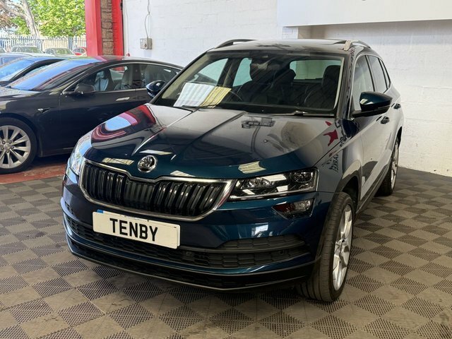 Skoda Karoq Automatic MK69EYJ Blue #4