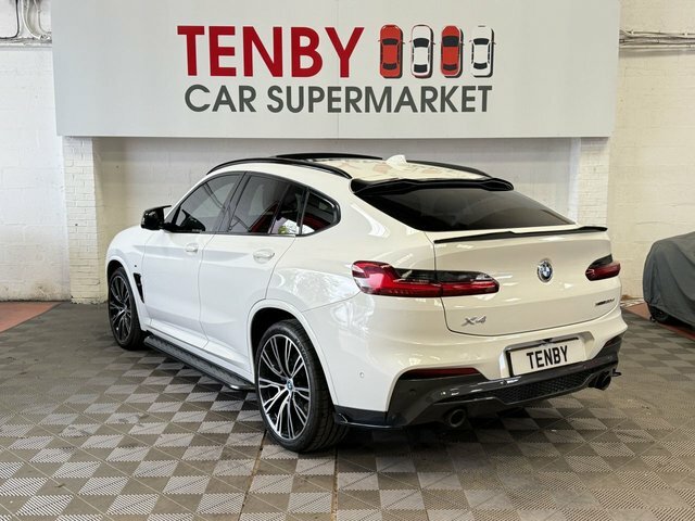 BMW X4 Xdrive20d M Sport FT68YVV White #5