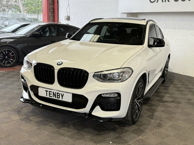 BMW X4 Xdrive20d M Sport FT68YVV White #3