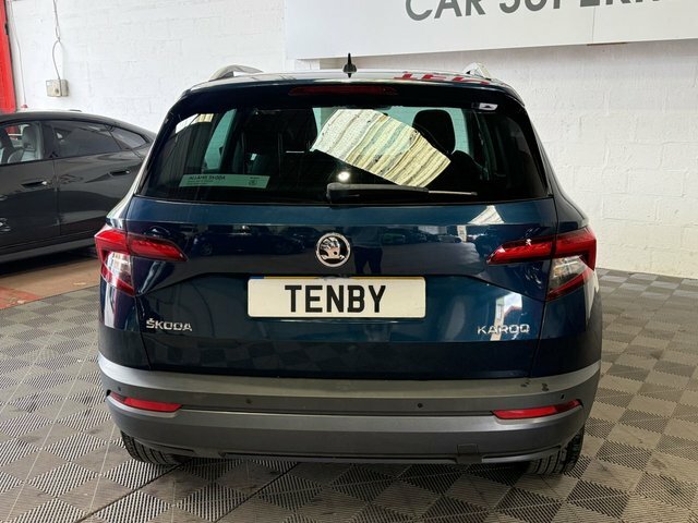 Skoda Karoq Automatic LC68FZU Blue #6