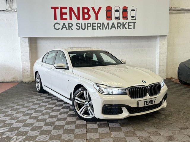 BMW 7 Series 740D Xdrive M Sport White