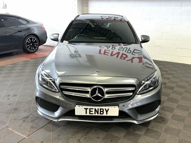 Mercedes-Benz C Class Automatic WJ67UUX Grey #2