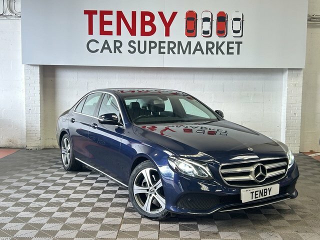 Mercedes-Benz E Class E 220 D Se Blue