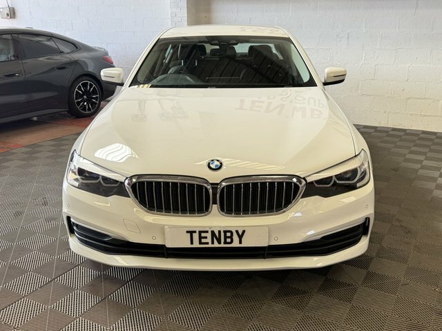 BMW 5 Series 520D Xdrive Se LL67WFG White #2