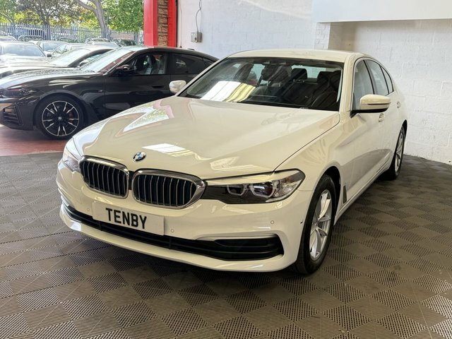 BMW 5 Series 520D Xdrive Se LL67WFG White #4