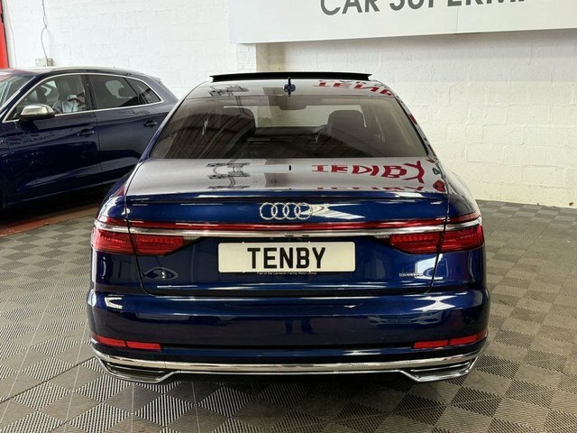 Audi A8 Automatic Blue #4