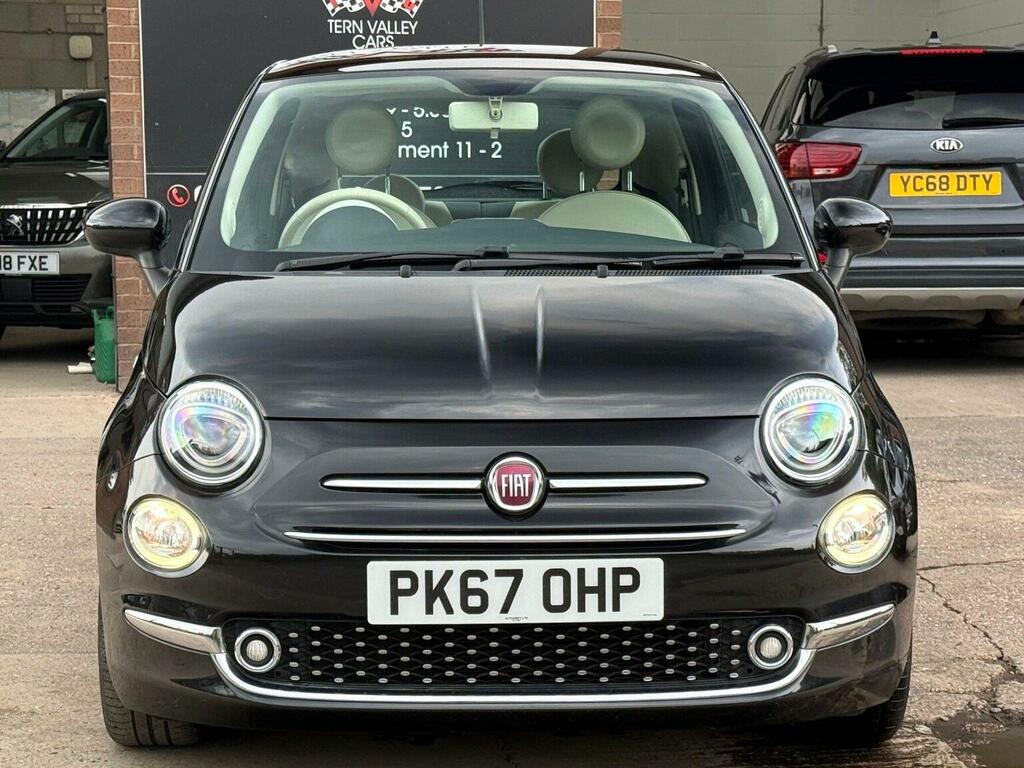 Fiat 500 1.2 Lounge Euro 6 Ss PK67OHP Black #2