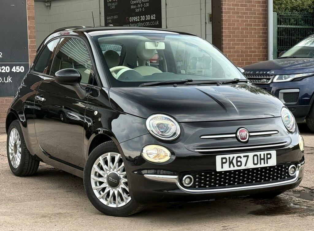 Fiat 500 1.2 Lounge Euro 6 Ss Black
