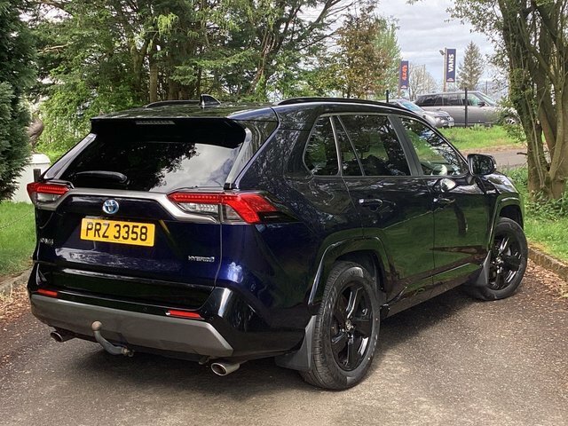 Toyota Rav 4 2.5 Vvt-h Dynamic Suv Hybrid Cvt Euro 6 PRZ3358 Blue #2