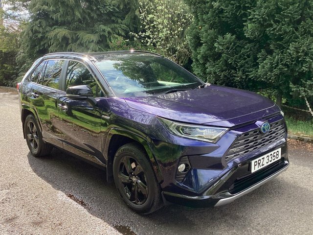 Toyota Rav 4 2.5 Vvt-h Dynamic Suv Hybrid Cvt Euro 6 PRZ3358 Blue #3
