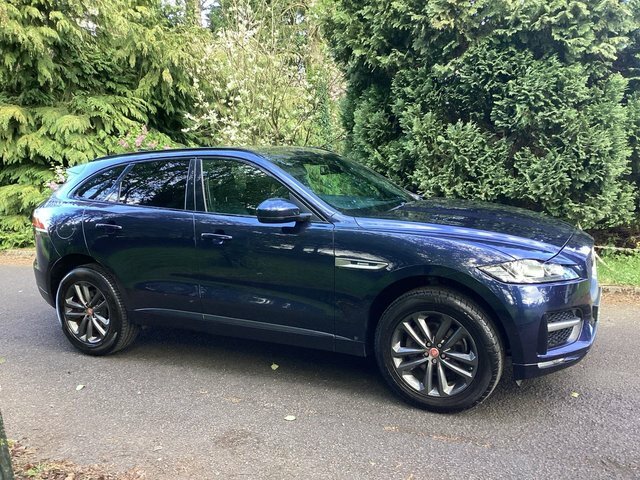 Jaguar F-Pace 2.0 D180 R-sport Suv Awd Euro 6 S AK66VRE Blue #5
