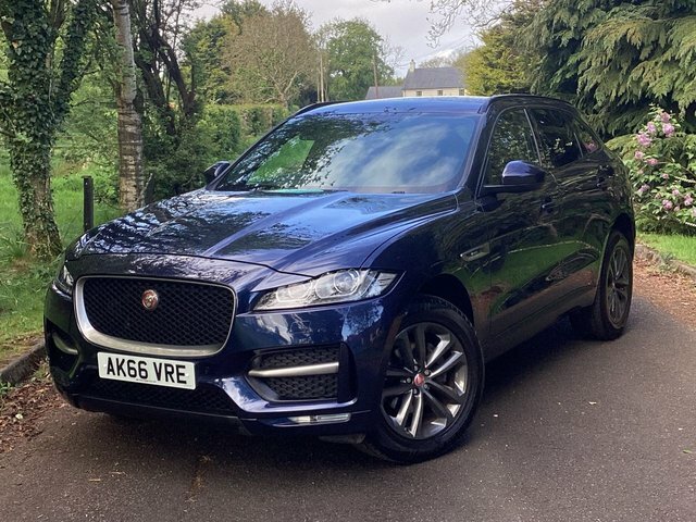 Jaguar F-Pace 2.0 D180 R-sport Suv Awd Euro 6 S Blue